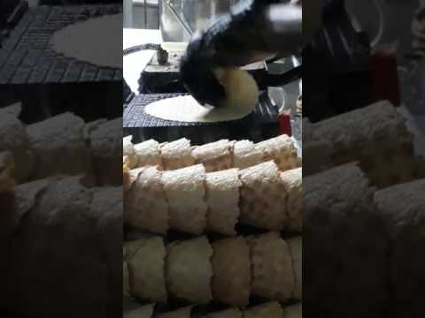 Making of Ice Cream cones