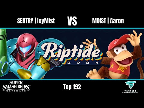 SENTRY | IcyMist (Samus) vs MOIST | Aaron (Diddy Kong) - Ultimate Top 192 - Riptide 2024