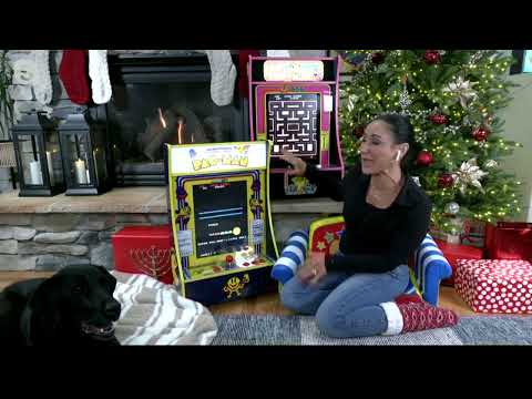 Arcade1Up 10 Game PartyCade Plus Portable Home Arcade Machine on QVC