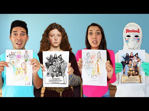 WHOEVER DRAWS THE MOST BEAUTIFUL FILM WITH MYSTERIOUS PEOPLE AGAINST DOCTOR TIMOTI WINS!