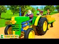 Wheels On The Tractor Go Round And Round More Cartoon Videos And Nursery Rhymes For Kids