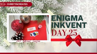 That's A Wrap - Day 25 of Engima Inkvent - A Shimmery Red