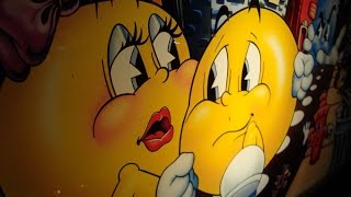 1982 Bally Mr. And Mrs. Pac-Man Pinball Machine!  Gameplay, artwork, ruleset