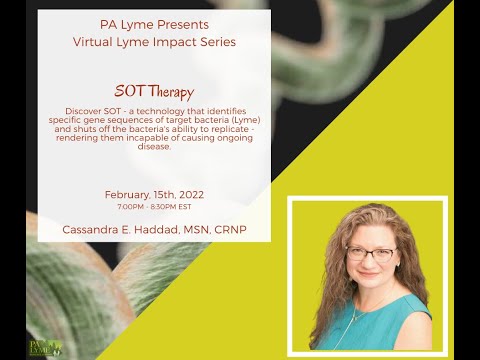 PA Lyme Virtual Impact Series 2022 - Cassandra E. Haddad, MSN, CRNP
