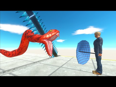 Trap Giant Stick with Spikes | Animal Revolt Battle Simulator