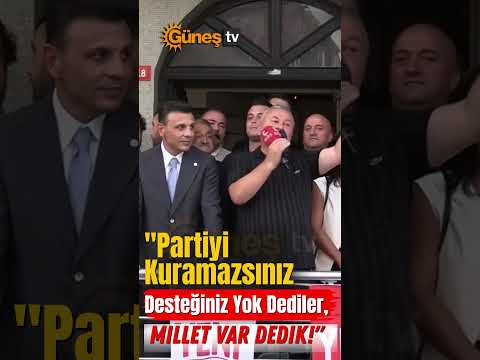 Partiyi Kuramazsınız Dediler! #CemalEnginyurt #YENİParti #Kartal #Siyaset