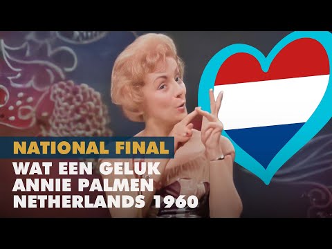 WAT EEN GELUK - ANNIE PALMEN (Netherlands 1960 - National Final)