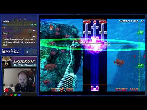 Arcade 1CC #80: Aqua Rush - 8 Stage (MAME) - Default settings