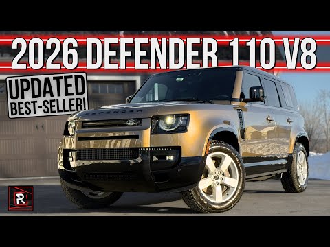 Brawny V8 Power! | 2026 Land Rover Defender 110 | Detailed Review & Full Tour