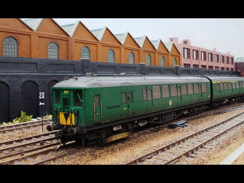 Ewhurst Green Southern Electric - Green 10-car Electric Multiple Units on a Semi-fast service