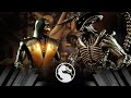Mortal Kombat X Gold Scorpion Vs Alien Very Hard