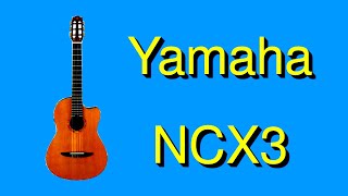 Video thumbnail for Yamaha NCX3 (Red Cedar) electro acoustic classical guitar. Beautiful! by Duncan Leigh Classical Guitar