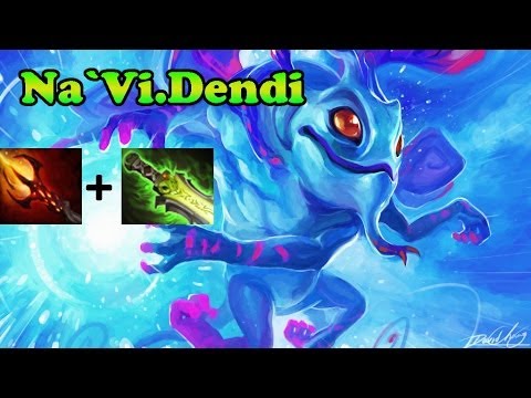 Dota 2 - Na`Vi.Dendi Plays Puck Pro Ranked Match Gameplay !