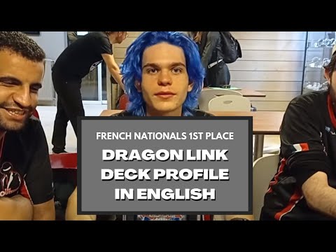YUGIOH FRENCH NATIONALS 1ST PLACE DRAGON LINK DECK (ENGLISH)