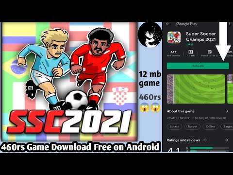 most expensive soccer game download free and play  Super Soccer champs 2021 / with gameplay in hindi