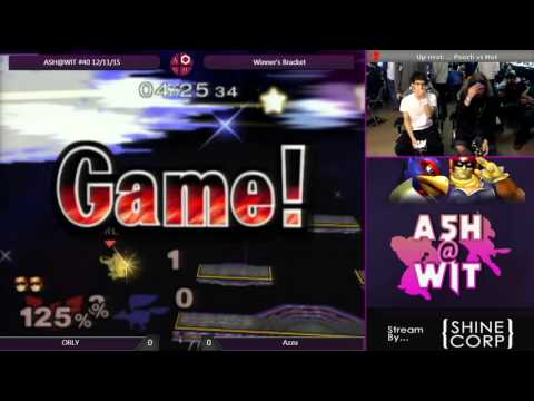 WIT | ORLY (Falcon) vs Azzu (Falco) - ASH@WIT #40 Melee Bracket