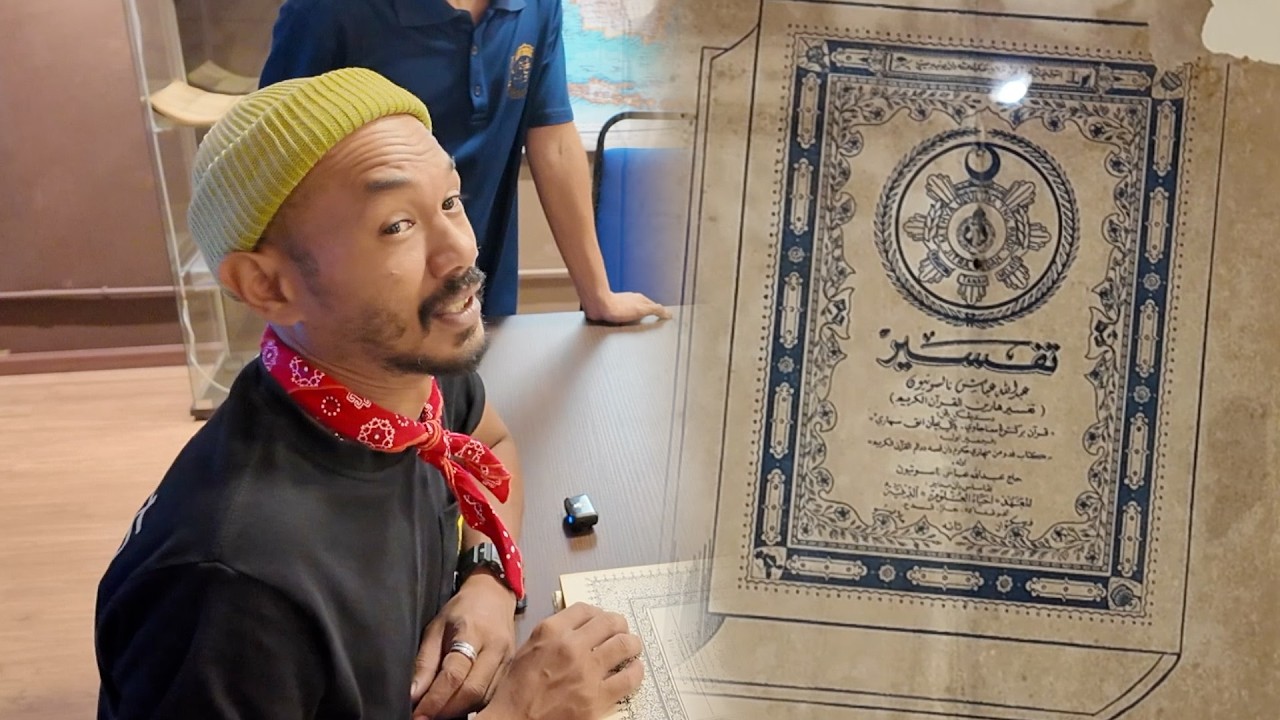 Peta dan Al-Quran Tulisan Tangan Ulama Melayu