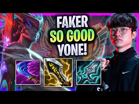 FAKER IS SO GOOD WITH YONE! - T1 Faker Plays Yone Mid vs Akali! | Season 2024