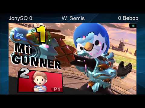 CWA Wifi Weekly 19 - Bebop (Lucas) vs JonnySQ (Mii Gunner) Winners Semifinals