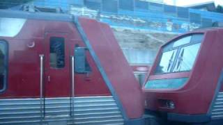 preview picture of video 'Queluz-Belas - Monte Abrãao: picanço ferroviário'