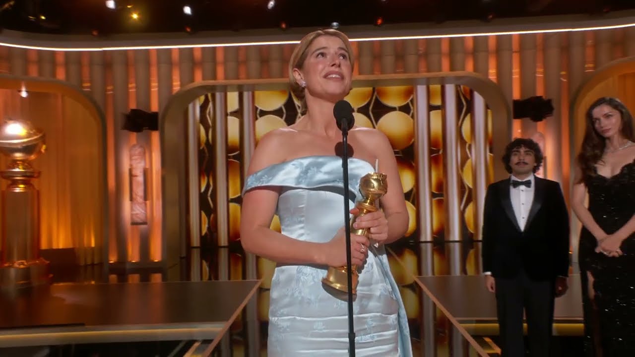 Jessie Buckley Wins Best Female Actor – Motion Picture – Drama | 83rd Annual Golden Globes
