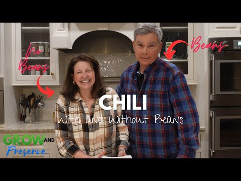 The Ultimate Chili: With AND Without Beans | Pressure Canning