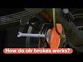How Does An Air Brakes Works 3D Animation