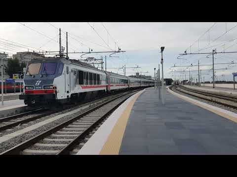 Treno Intercity+Locomotore E401 044 Intercity 556 Reggio di Calabria Centrale-Roma Termini
