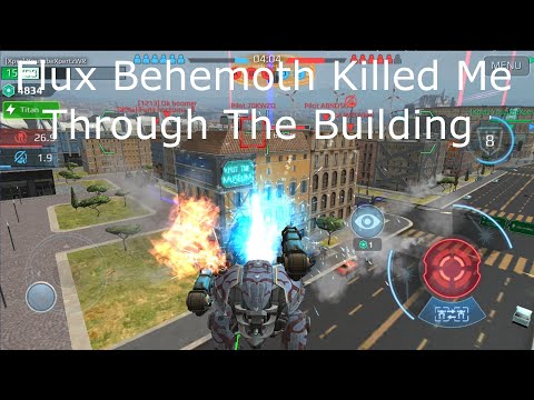 Flux Behemoth Killed Me Through The Building.Random Clan Xper Games 37. War Robots Test Server.
