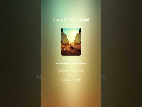 Evelyn G-One Of A Kind