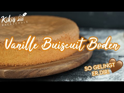 Der beste Biskuitboden - einfach und gelingsicher / Kikis Backschule