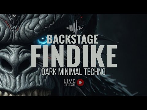Findike – LIVE – Dark Minimal Techno Backstage | Underground DJ Performance