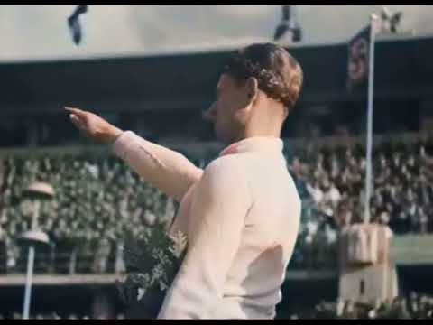 Deutschland über alles   Germany anthem during the 1936 Summer Olympics in Berlin