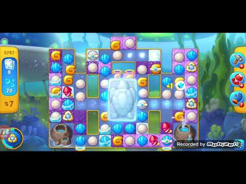 fishdom gameplay/ level 5747 / It is like the ads? / thank you