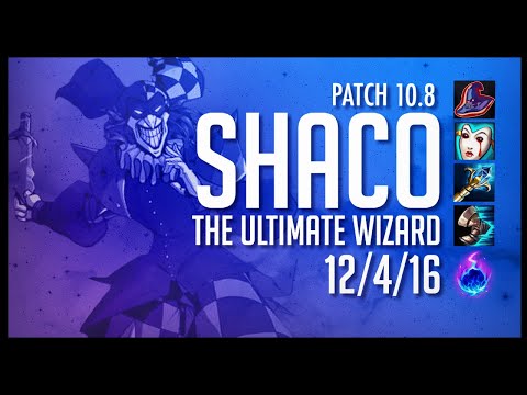 AP SHACO 10.8 THE ULTIMATE WIZARD BUILD!! - League of Legends Season 10