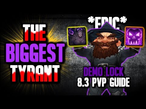 DEMONOLOGY Warlock PvP Guide - WoW BFA 8.3 I Talents I Essences I Traits & More!
