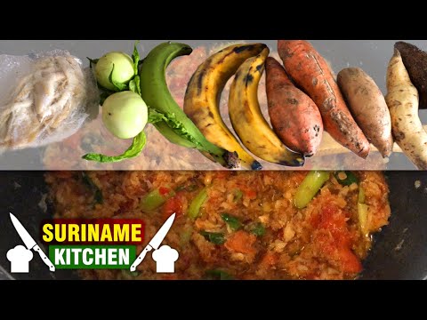 Heri Heri Surinaamse Traditionele Gerecht Herie Herie | Heri Heri Surinamese Traditional Dish
