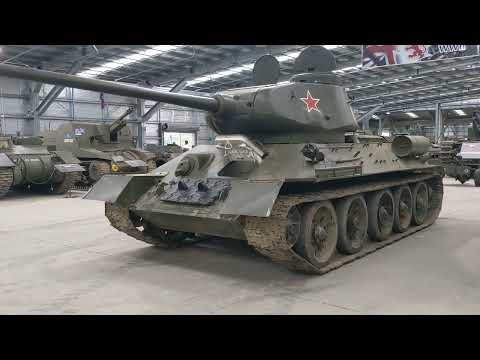 T34-85 at AusArmourFest 2022. Soviet Tank.