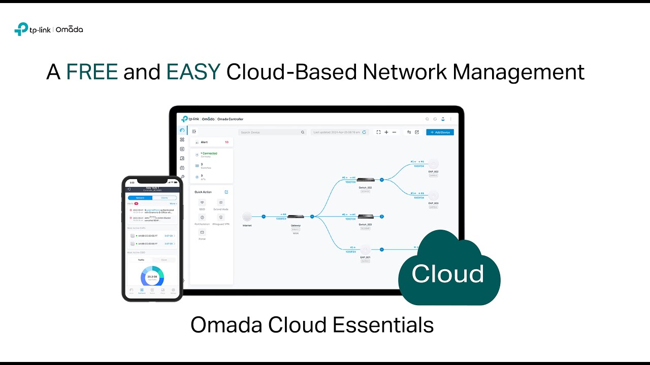 What is Omada Cloud Essentials — A Free and Easy Cloud-Based Network Management