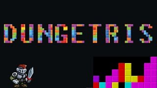 Dungetris Gameplay Overview!  Tetris inspired Dungeon crawler