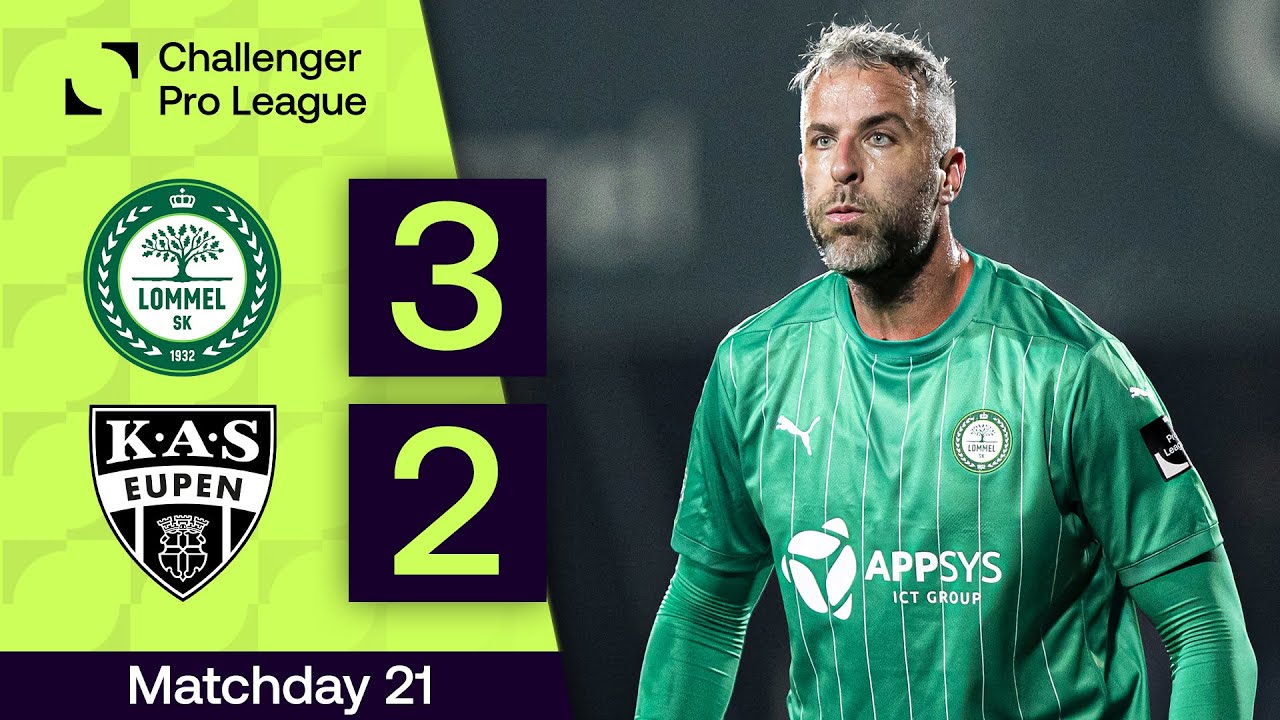 Lommel SK vs KAS Eupen Highlights