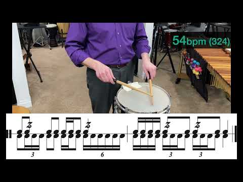 Concert Snare | Roll Rhythms