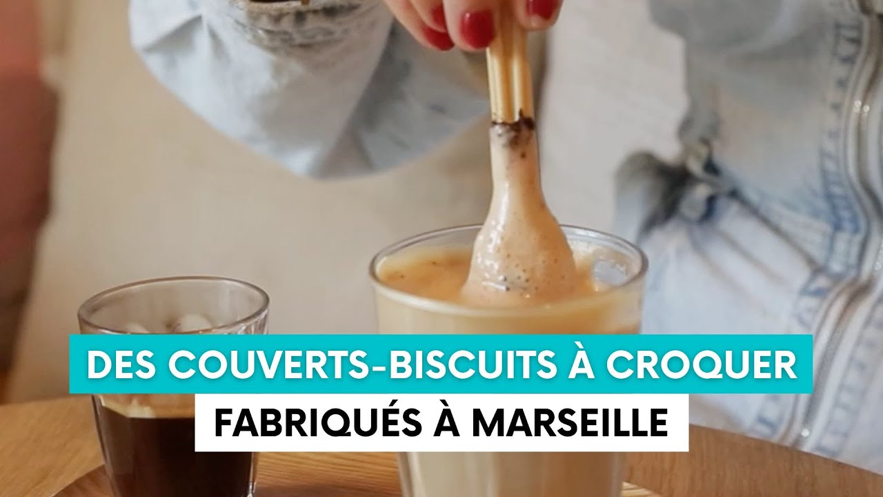 Koovee, des couverts-biscuits à croquer fabriqués à Marseille