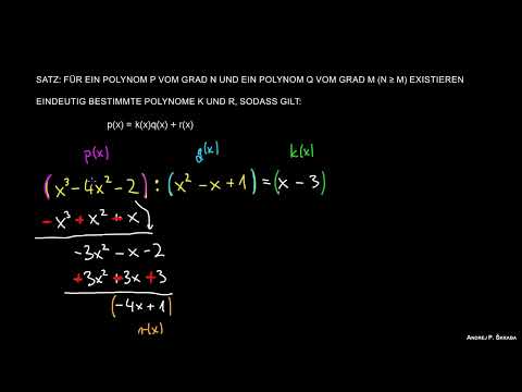 Division von Polynomen