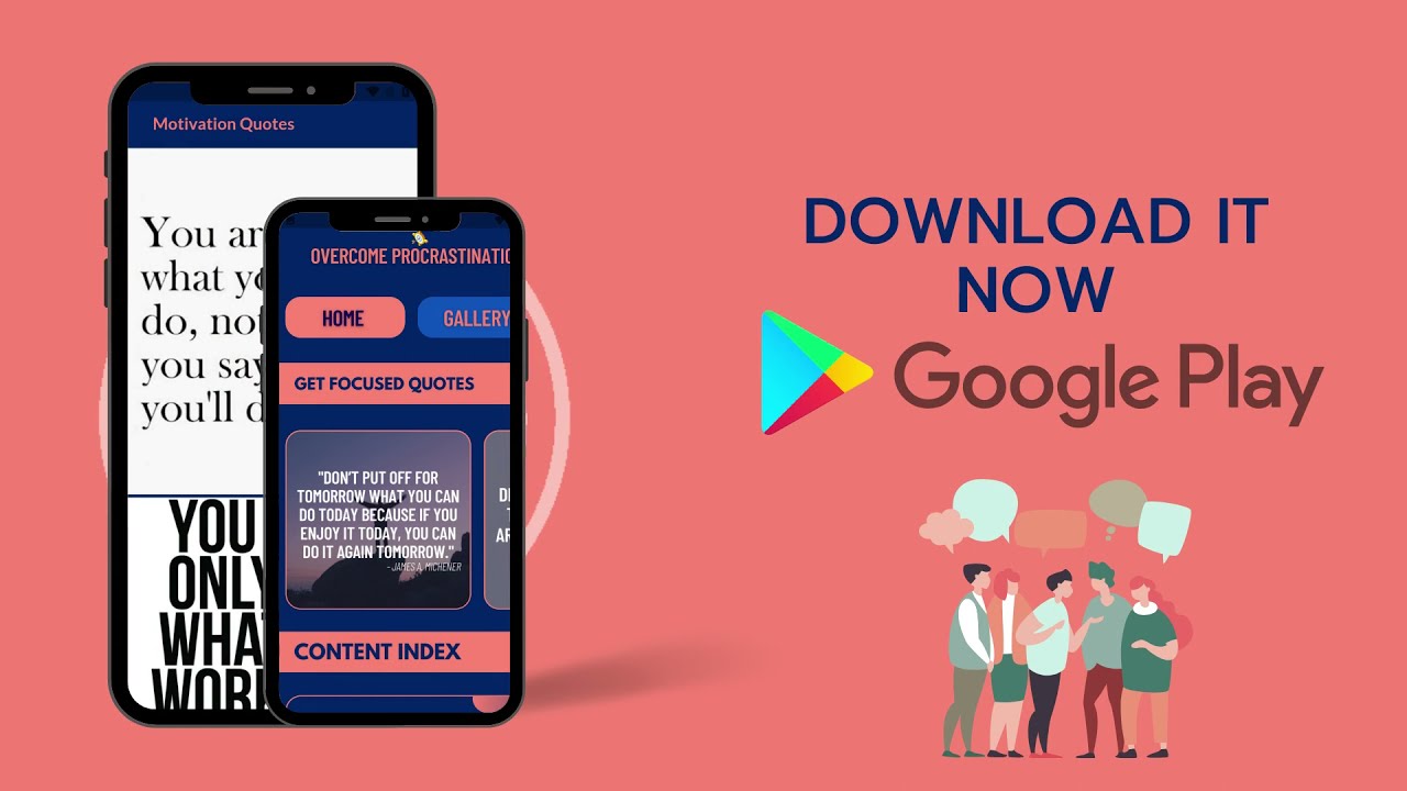 Overcome Procrastination Android Application - Proven Tips To Stop Procrastinating Once And For All