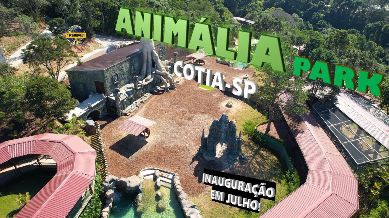 PARQUE TEMÁTICO ANIMÁLIA PARK COTIA-SP EM CONTAGEM REGRESSIVA PARA A SUA INAUGURAÇÃO VEJA COMO FICOU