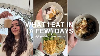 HEALTHY What I Eat In a Day (high protein, whole foods)