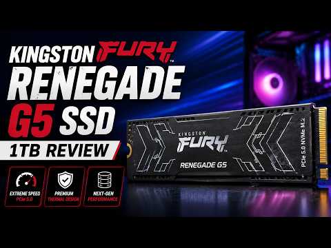 Vorschaubild: Kingston FURY Renegade G5 SSD 1TB - Test/Review: PCIe 5.0 Monster im Test