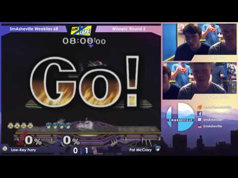 SW68 Winners' R3 - Low-Key Furry (Captain Falcon/Sheik) vs Pat McCrory (Captain Falcon/Marth)