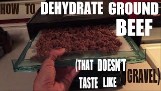 How To Dehydrate Ground Beef (That Doesn